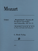Wunderkind Sonatas #2 K 10-15 Violin and Piano cover